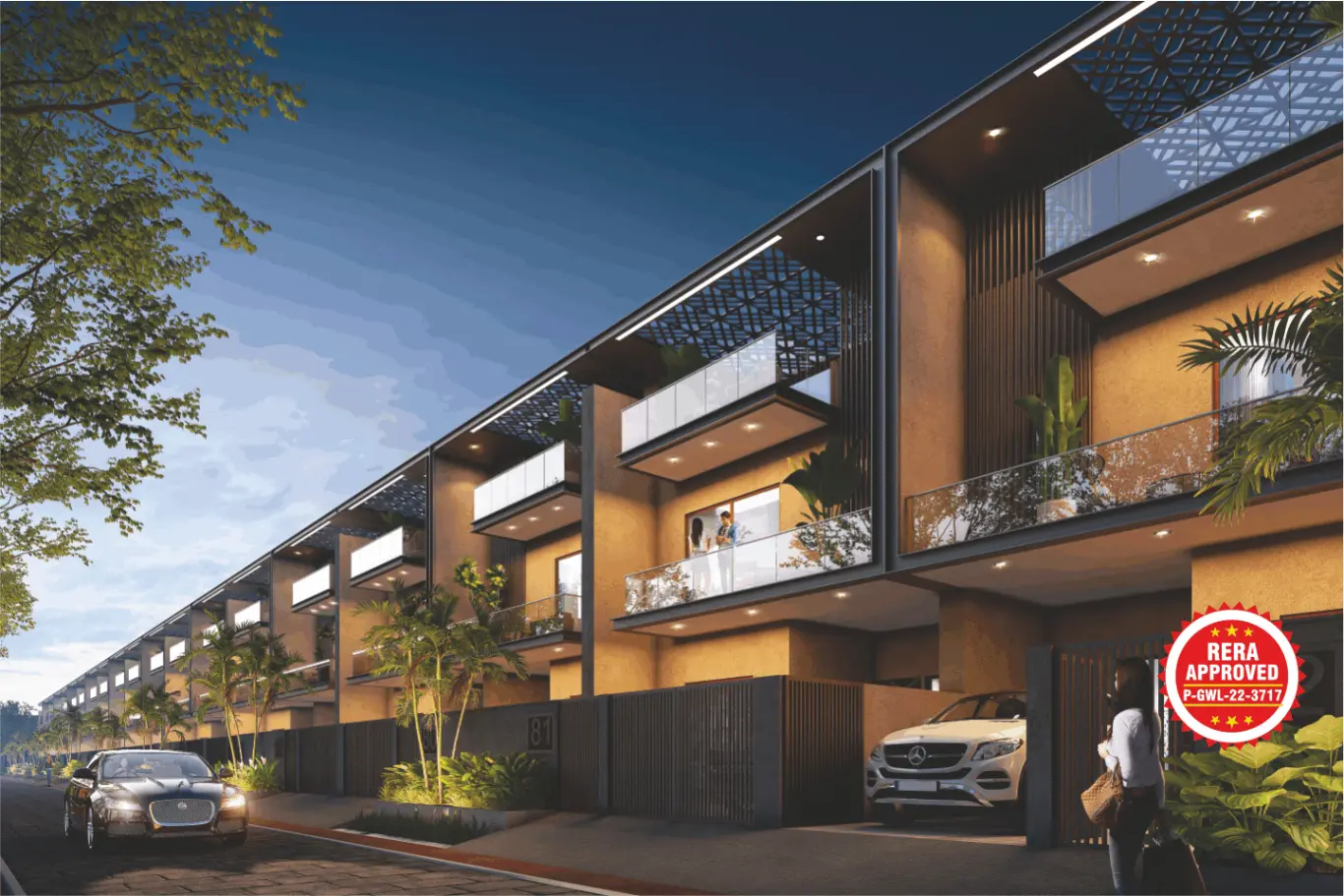 4BHK Ready-to-Move Villas — premium villa facade